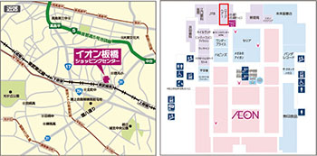 東武練馬(イオン板橋)の美容室 ローグヘアー マップ